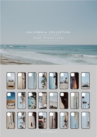 【PAGE 1】iPhone15 シリーズ Glass Photo iPhone Cover -California-完全受注オーダー