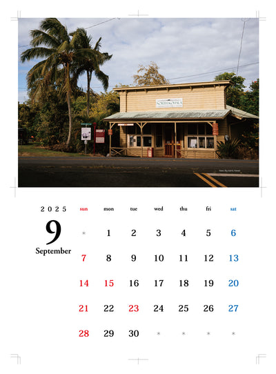 【2025】CALENDAR by Photographer ATSUSHI SUGIMOTO