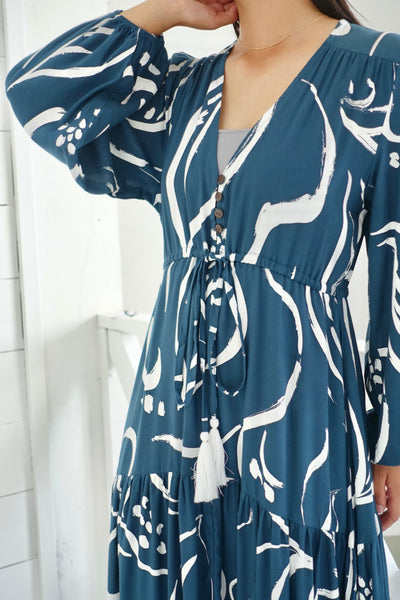 New El Sol Alexsandra Maxi Dress