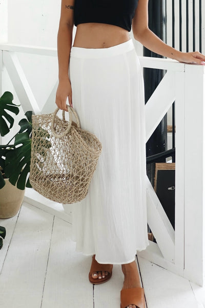 Libre Âme - linen skirt