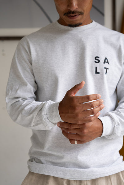 SALT PHOTO LONG SLEEVE TEE / San Onofre,CA