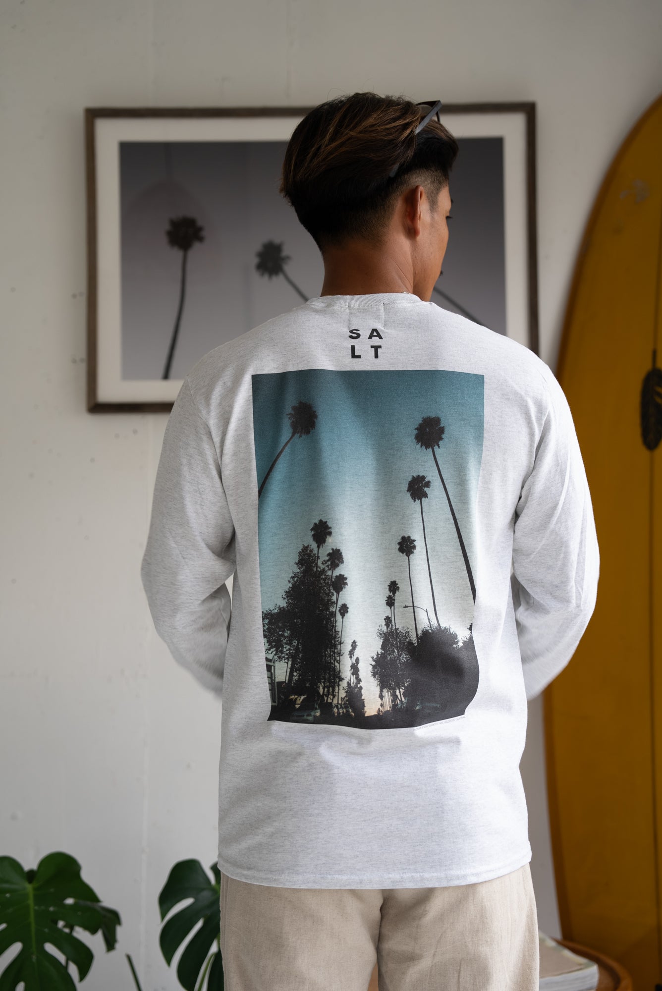 SALT PHOTO LONG SLEEVE TEE / West Hollywood,CA