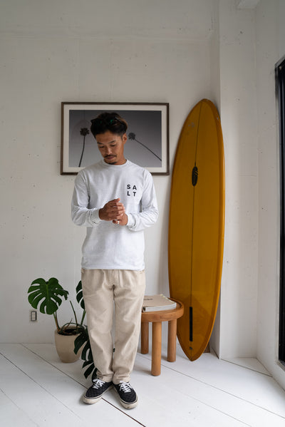 SALT PHOTO LONG SLEEVE TEE / Palm Springs,CA