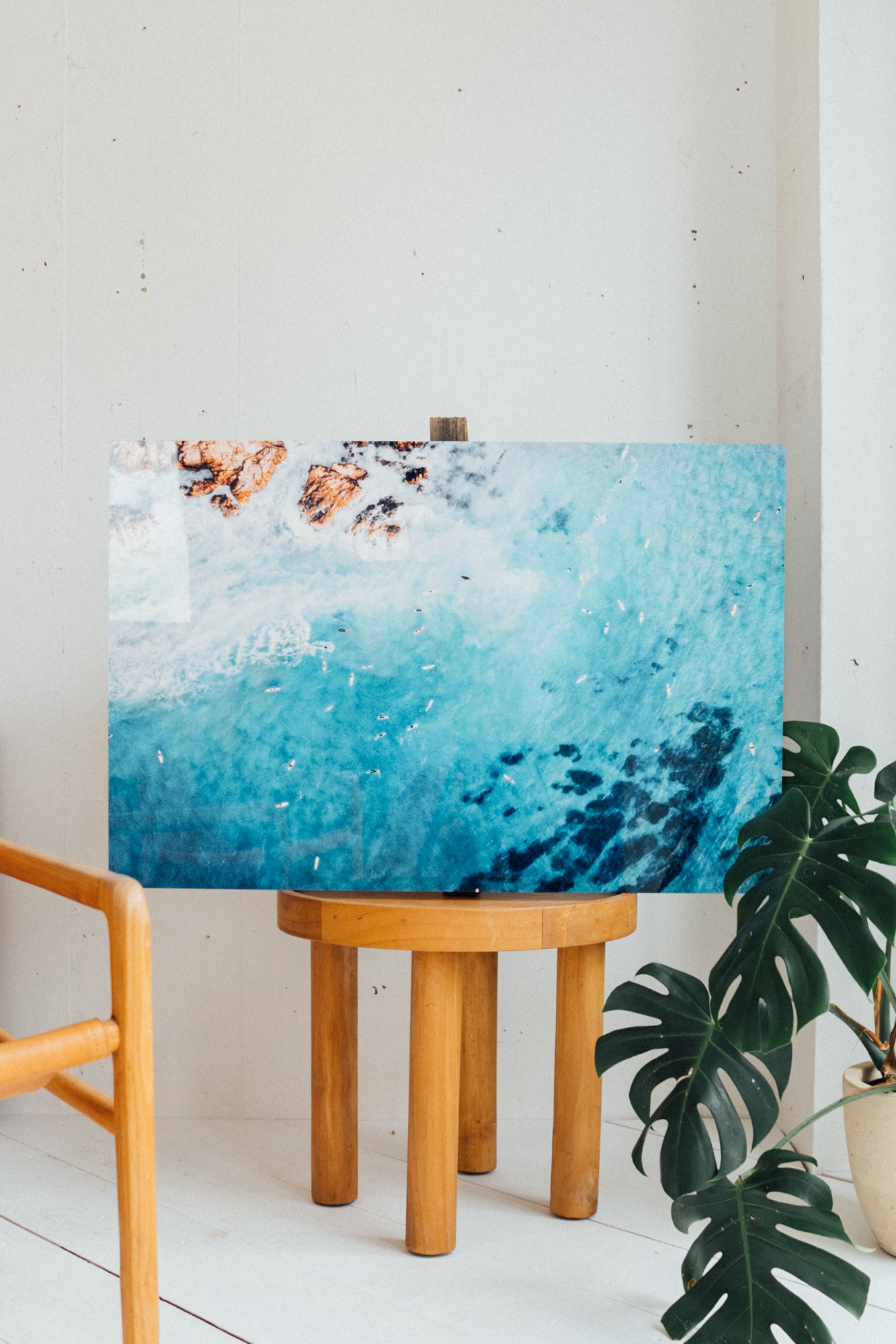 【Stock Art Sale】Dream Surf Days 24x36 inch Metal Glass Print