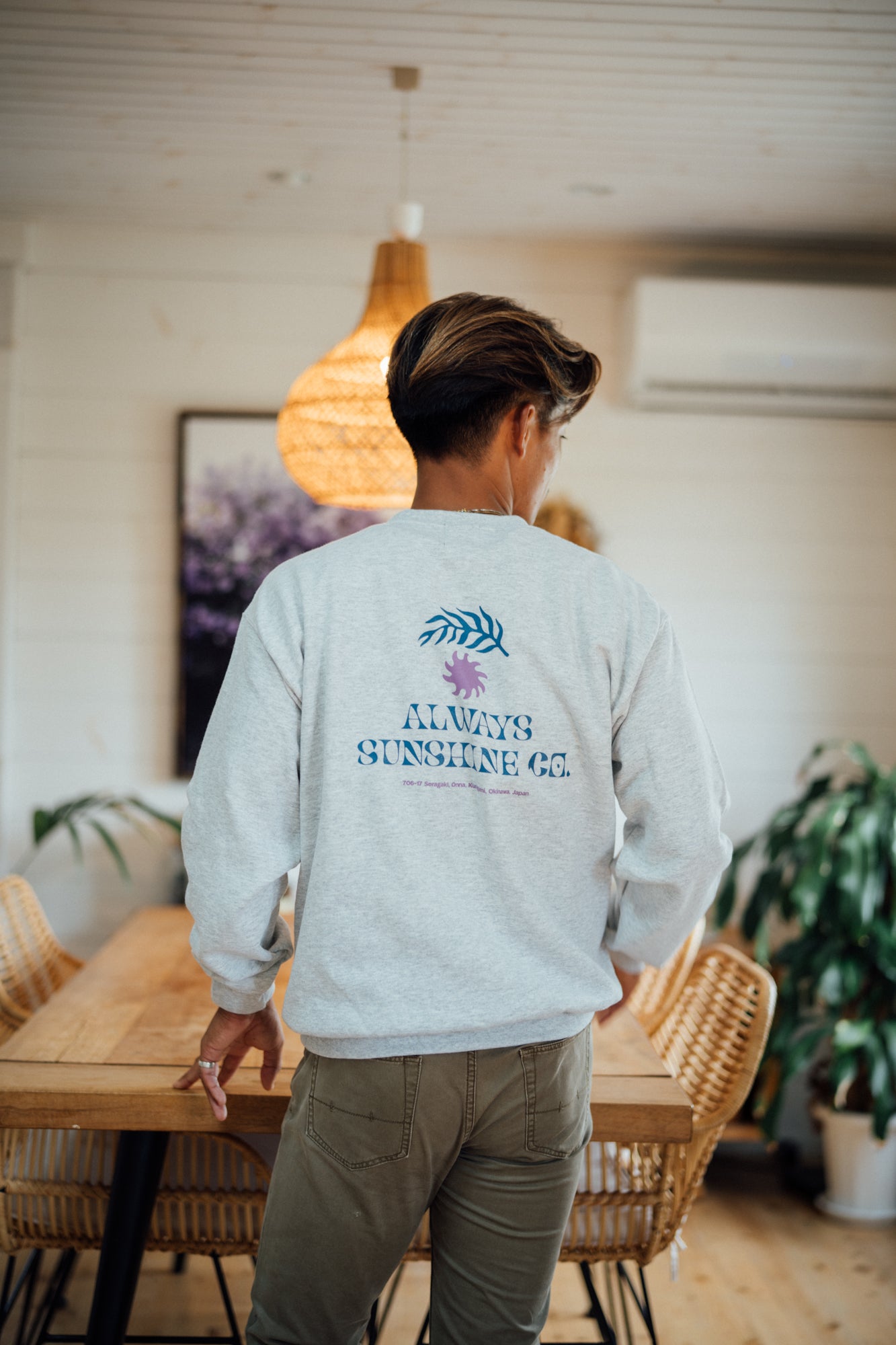 Good Vibes Logo Crew Neck Sweat