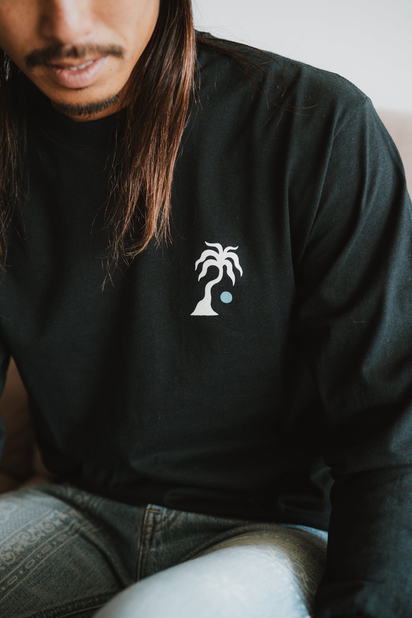 Palm Tree Logo Long Sleeve