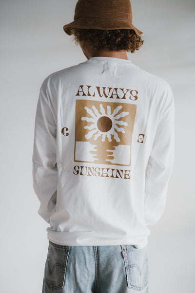 Sun Flower Long Sleeve Tee