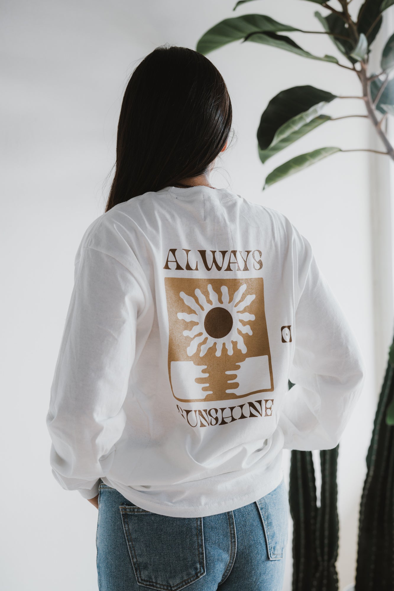 Sun Flower Long Sleeve Tee