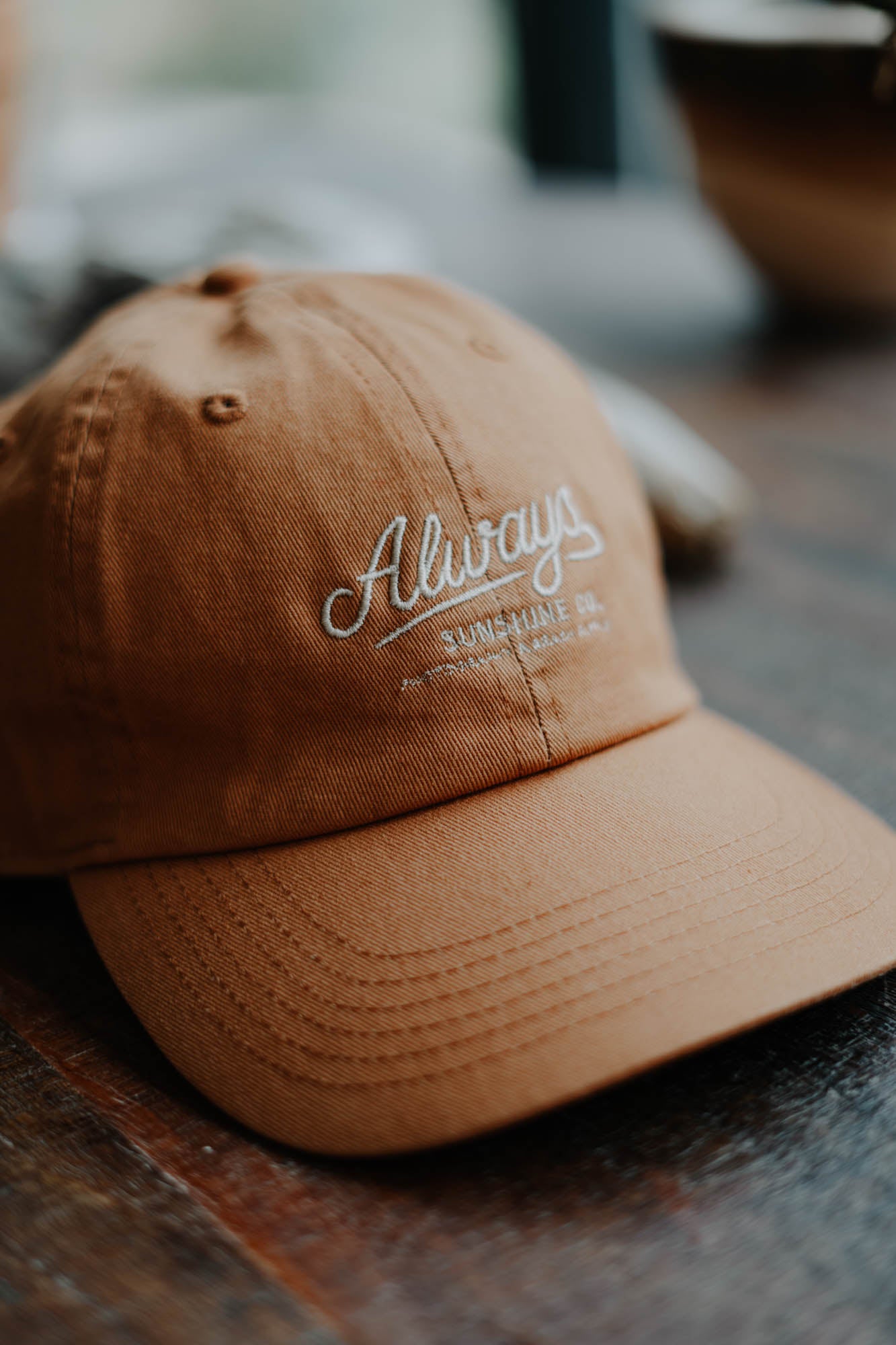 Always Sunshine Co. Logo Cotton Cap