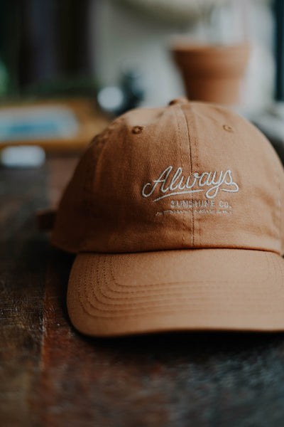 Always Sunshine Co. Logo Cotton Cap