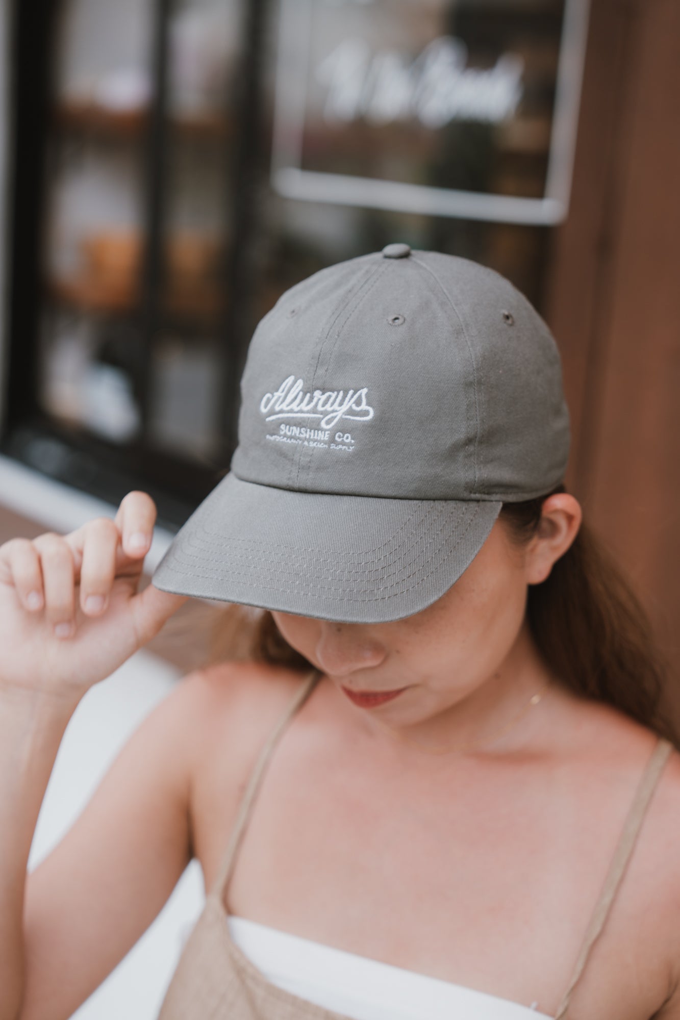 Always Sunshine Co. Logo Washed Cotton Cap