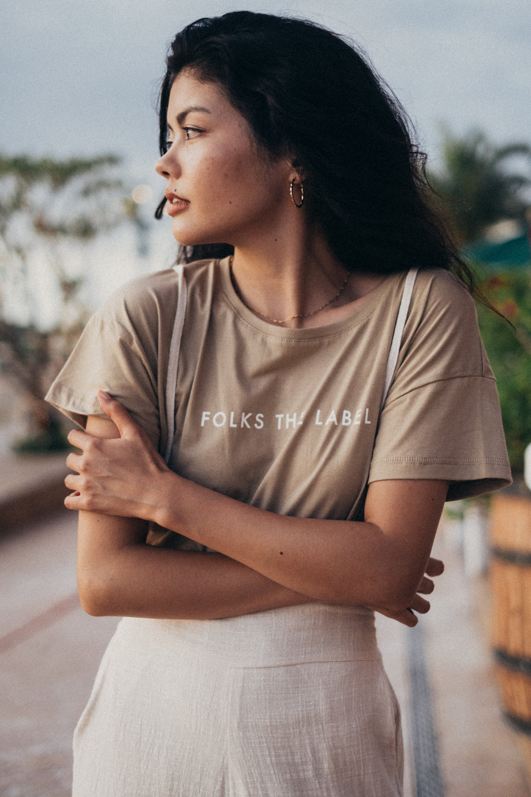 FOLKS THE LABEL / Logo T-Shirts – Always Sunshine Co