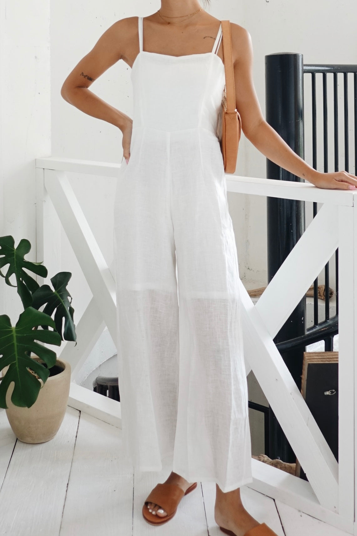Libre Âme - linen jumpsuit