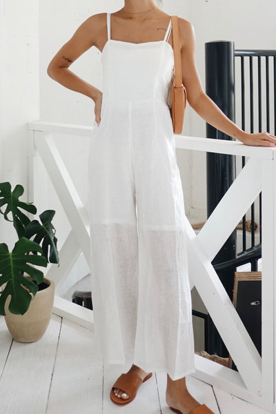 Libre Âme - linen jumpsuit