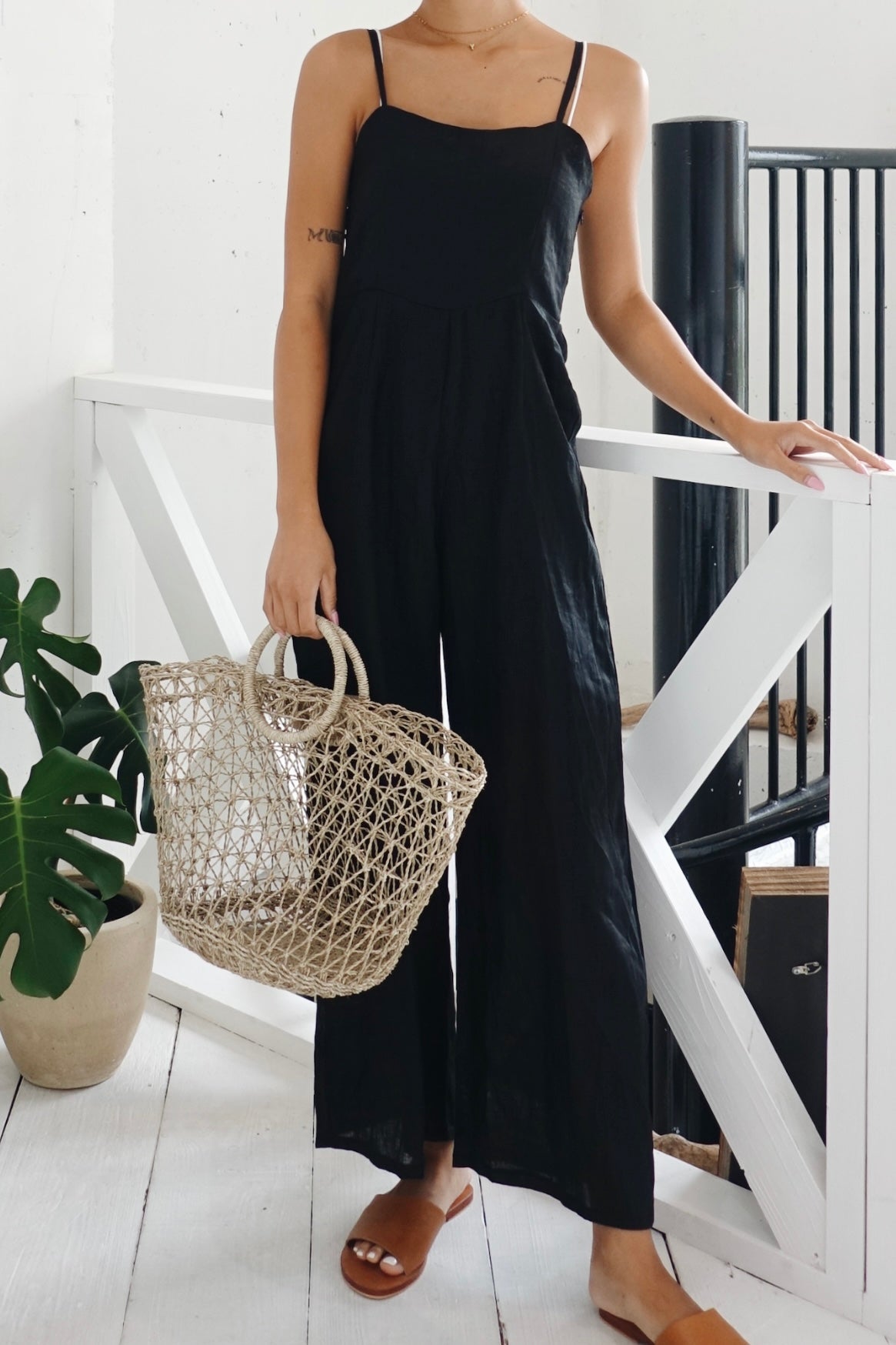 Libre Âme - linen jumpsuit