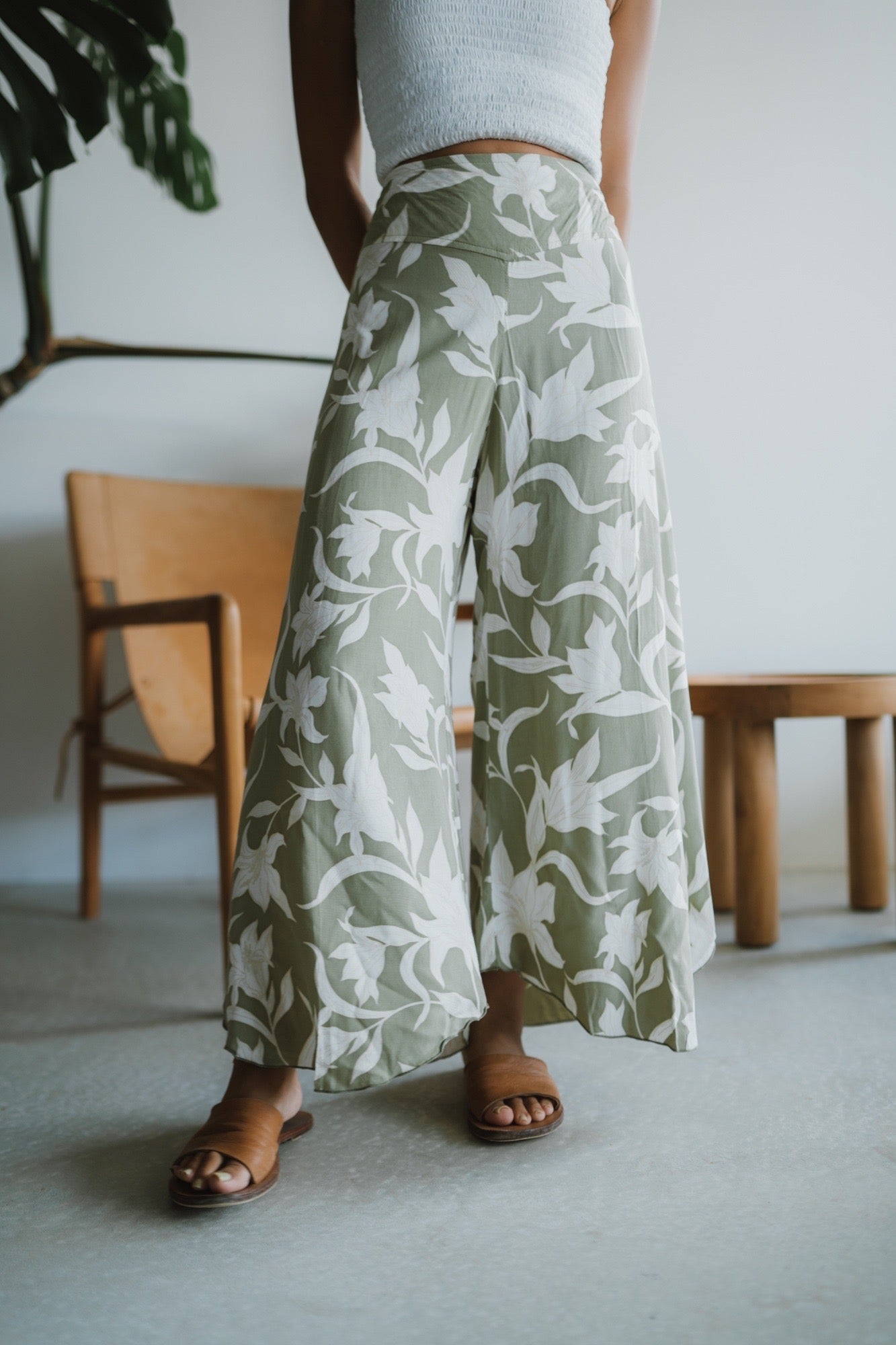 New Lily Thai Pants / turquoise blue co.