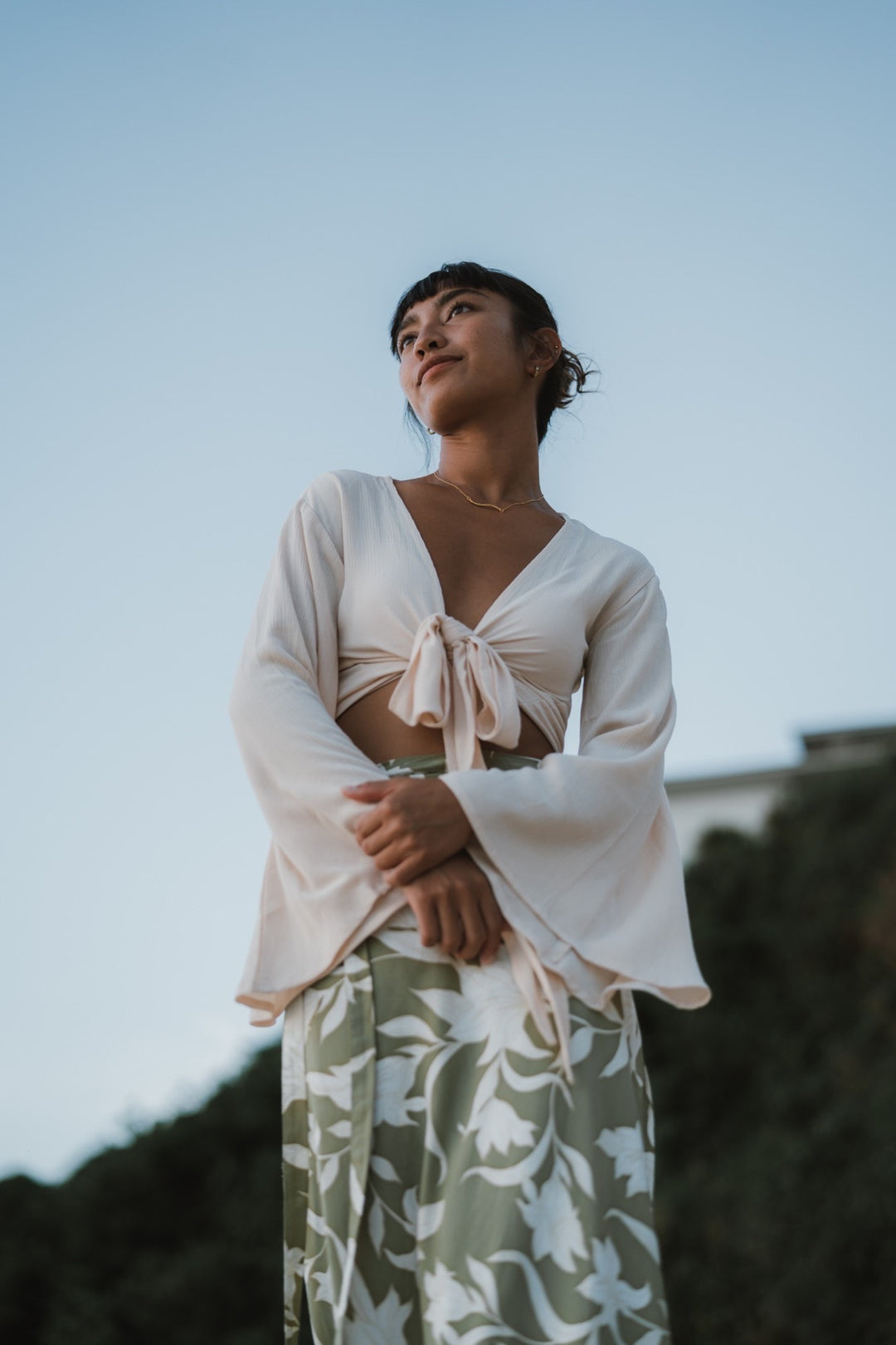 New Lily Wrap Skirt / turquoise blue co. – Always Sunshine Co.