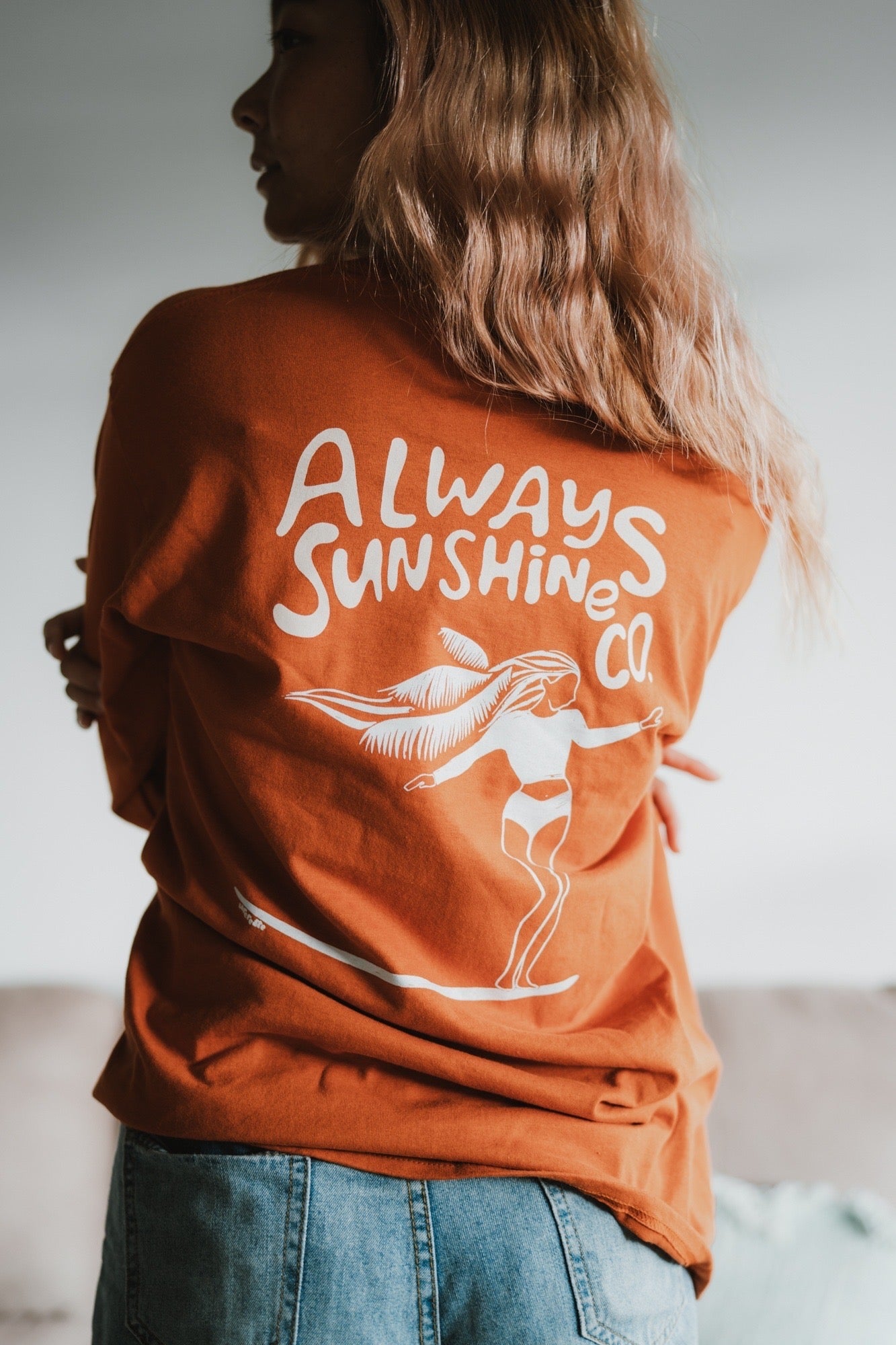【Limited Colors】Salty Hair Don't Care Long Sleeve Tee