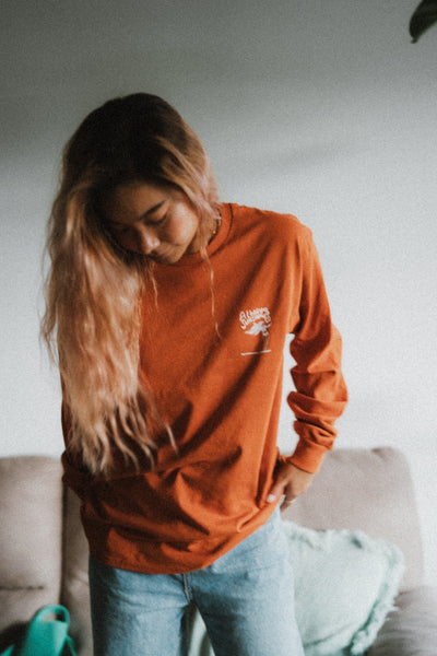 【Limited Colors】Salty Hair Don't Care Long Sleeve Tee
