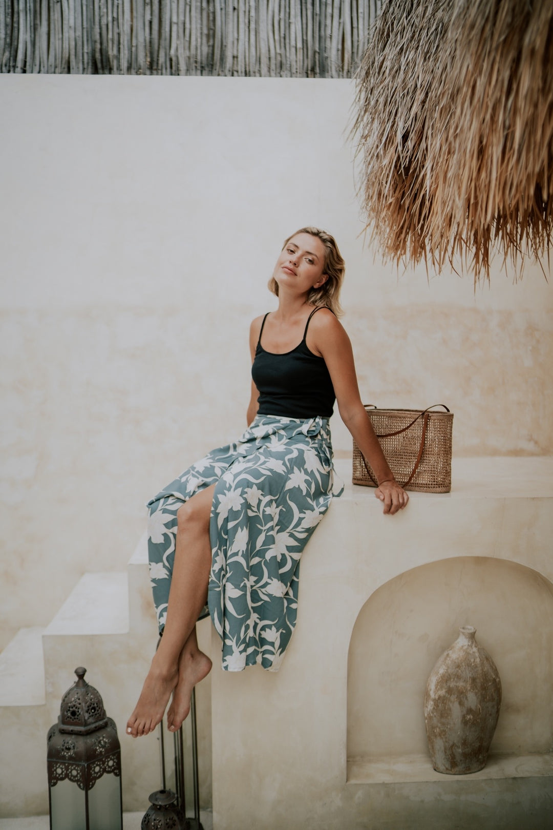 New Lily Wrap Skirt / turquoise blue co. – Always Sunshine Co. New Lily Wrap Skirt / turquoise blue co. – Always Sunshine Co.