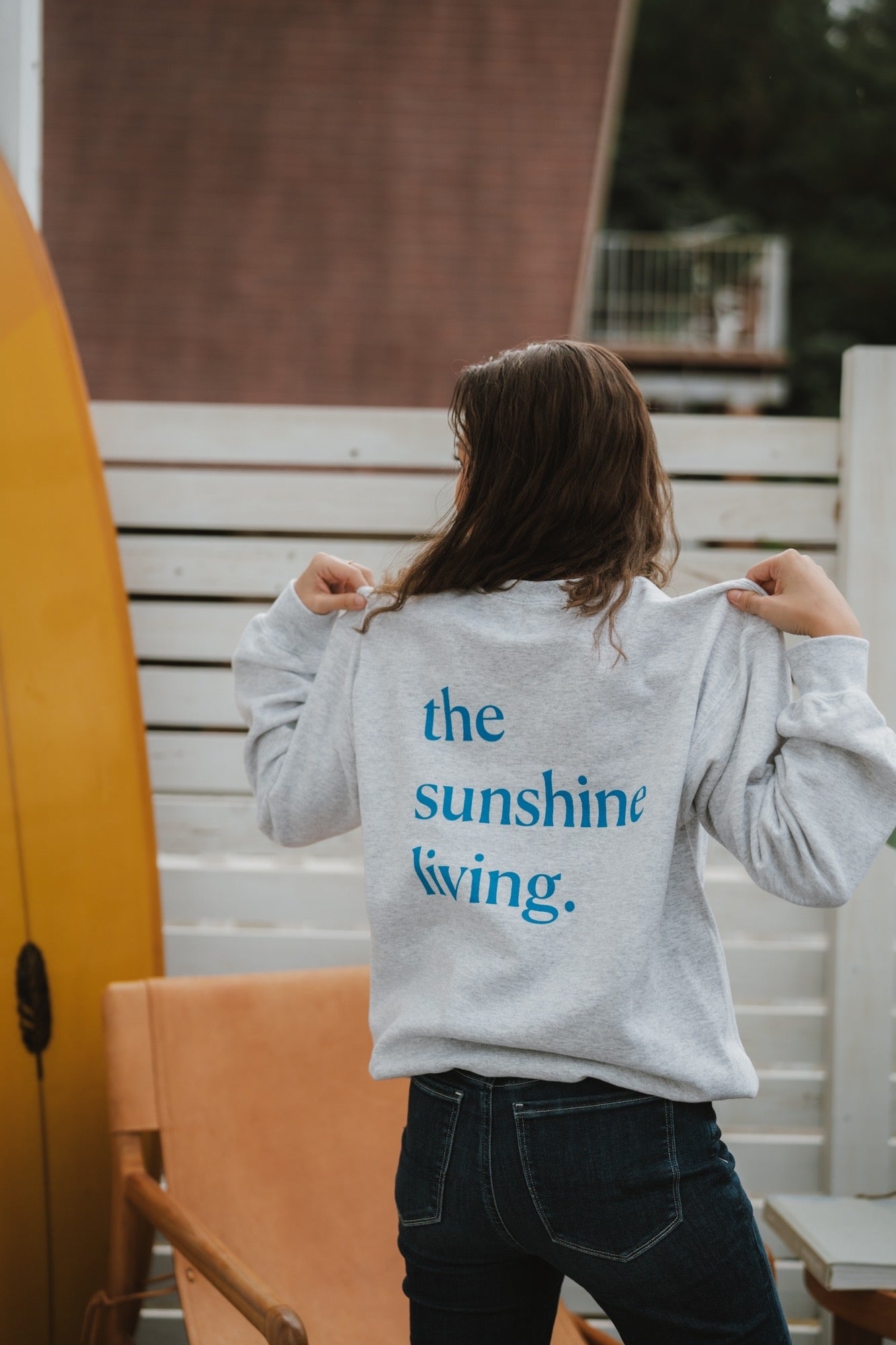 The Sunshine Living  Logo Sweat