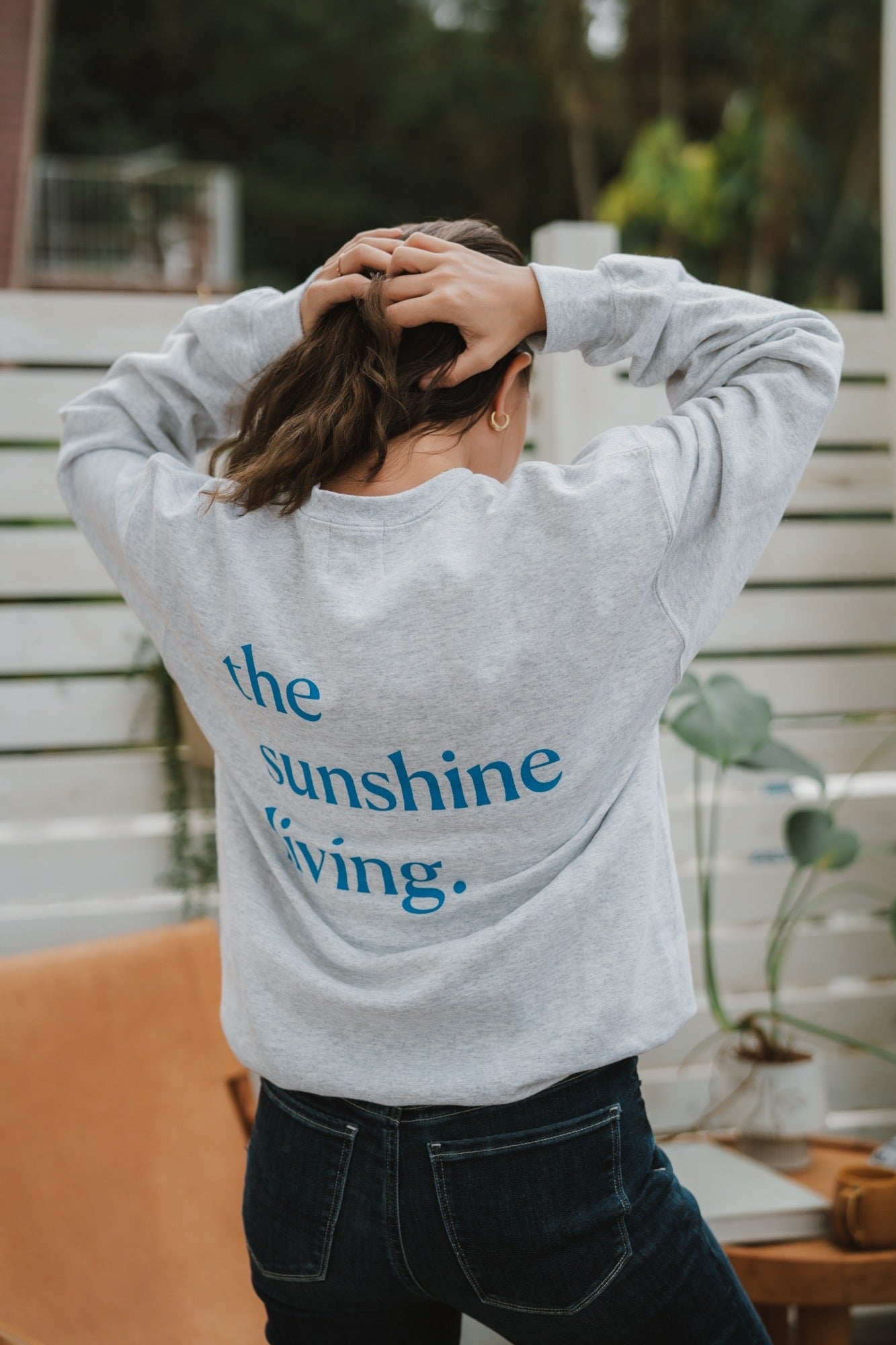 The Sunshine Living  Logo Sweat