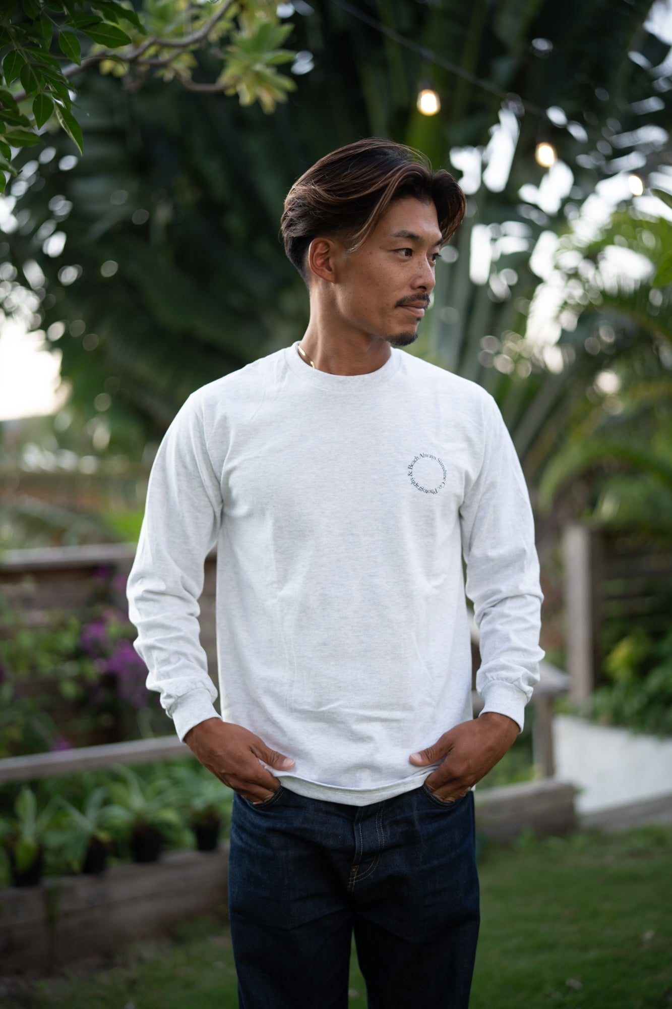 Circle Logo Long Sleeve Tee