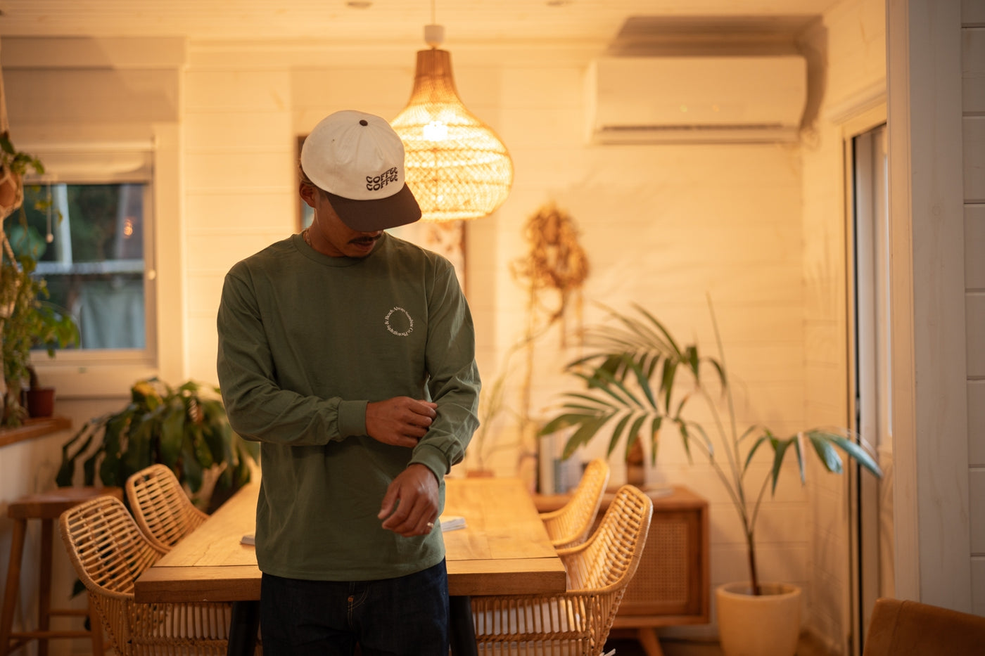 Circle Logo Long Sleeve Tee