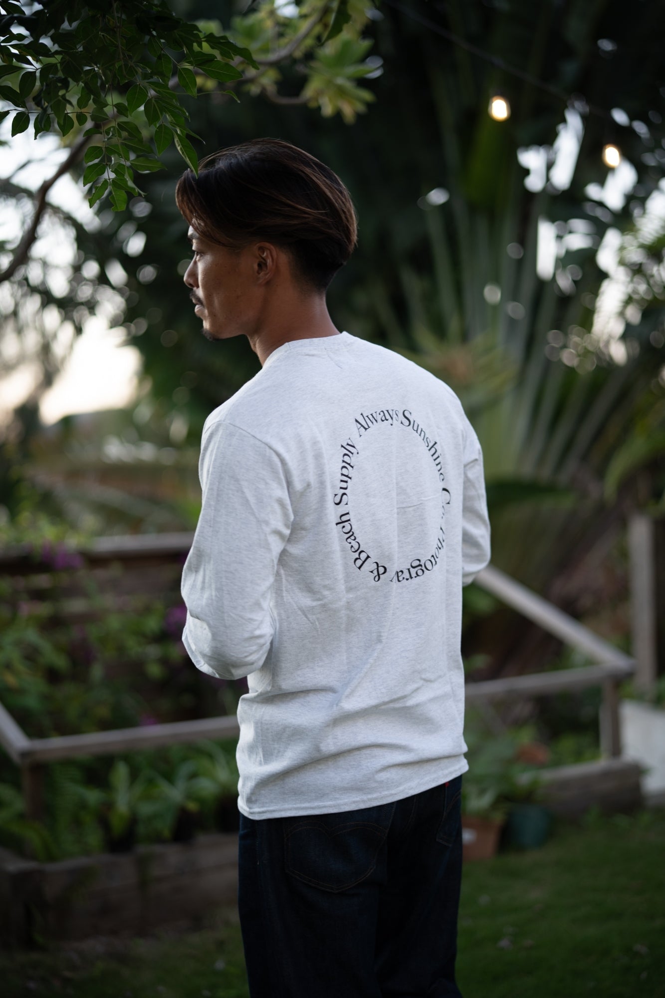 Circle Logo Long Sleeve Tee