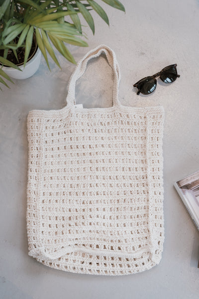 Boho Crochet Tote