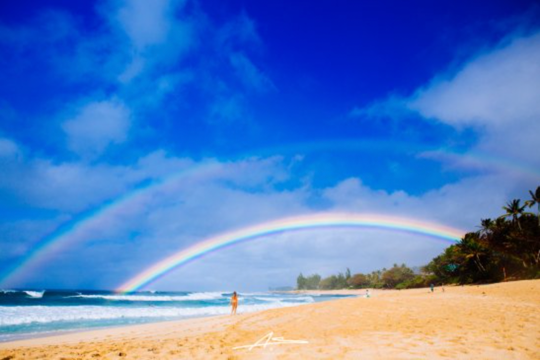 North Shore Rainbow / Oahu, Hawaii