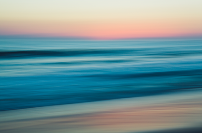 California Sunset Blur / Laguna Beach, California