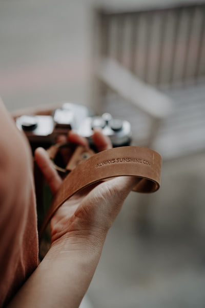 Leather Camera Strap Standard